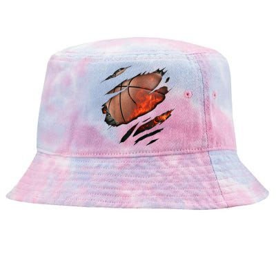 Basketball Inside A Cool Gift Basketball In Me Design Basketballdesign Tie-Dyed Bucket Hat