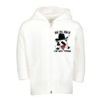 Be In Awe Of My Tism Toddler Zip Fleece Hoodie