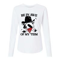 Be In Awe Of My Tism Womens Cotton Relaxed Long Sleeve T-Shirt