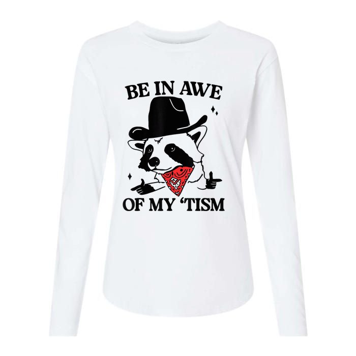 Be In Awe Of My Tism Womens Cotton Relaxed Long Sleeve T-Shirt