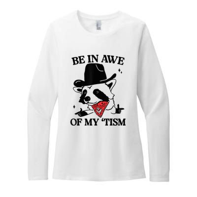 Be In Awe Of My Tism Womens CVC Long Sleeve Shirt