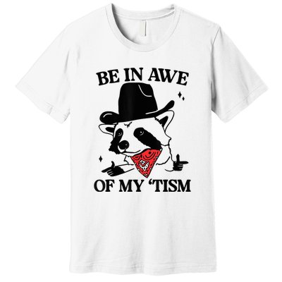 Be In Awe Of My Tism Premium T-Shirt