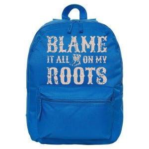 Blame It All On My Roots Texas Southern 16 in Basic Backpack