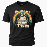 Be In Awe Of My Tism Raccoon Cooling Performance Crew T-Shirt