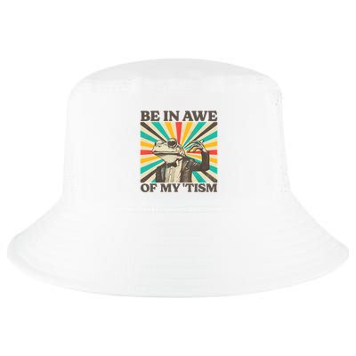 Be In Awe Of My Tism Retro Funny Frog Autism Cool Comfort Performance Bucket Hat
