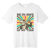 Be In Awe Of My Tism Retro Funny Frog Autism Tall Fusion ChromaSoft Performance T-Shirt