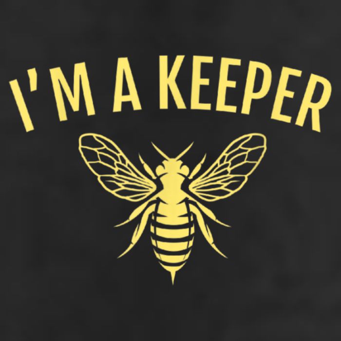 Beekeeper I'm A (Bee) Keeper 7 Panel Mesh Trucker Snapback Hat