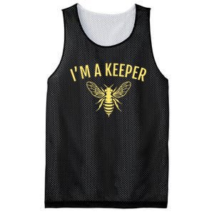 Beekeeper I'm A (Bee) Keeper Mesh Reversible Basketball Jersey Tank