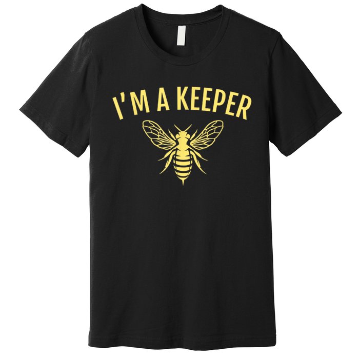 Beekeeper I'm A (Bee) Keeper Premium T-Shirt