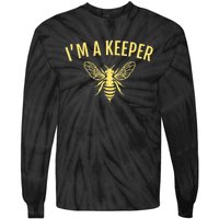 Beekeeper I'm A (Bee) Keeper Tie-Dye Long Sleeve Shirt