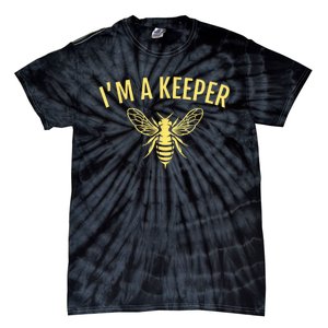 Beekeeper I'm A (Bee) Keeper Tie-Dye T-Shirt