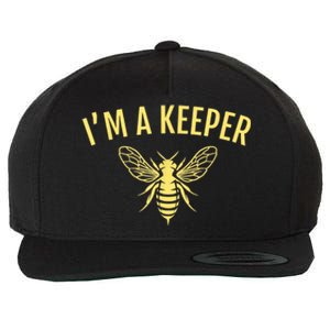 Beekeeper I'm A (Bee) Keeper Wool Snapback Cap