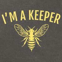 Beekeeper I'm A (Bee) Keeper Cotton Canvas Backpack