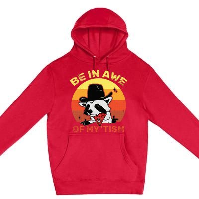 Be In Awe Of My Tism Premium Pullover Hoodie