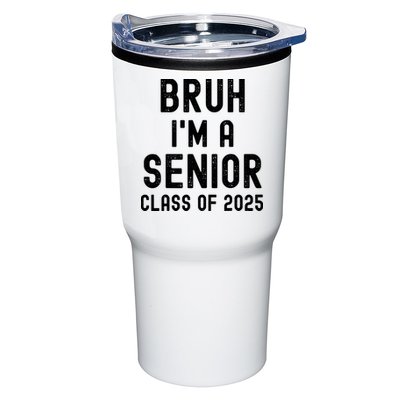 Bruh Im A Senior Class Of 2025 Graduation Senior 2025 Tumbler