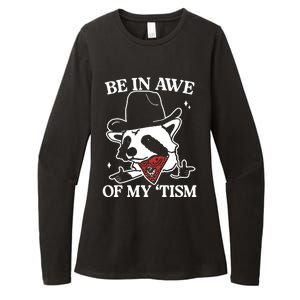 Be In Awe Of My Tism Retro Style Womens CVC Long Sleeve Shirt