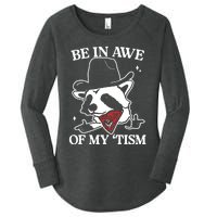 Be In Awe Of My Tism Retro Style Women's Perfect Tri Tunic Long Sleeve Shirt