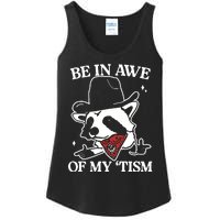 Be In Awe Of My Tism Retro Style Ladies Essential Tank