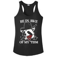 Be In Awe Of My Tism Retro Style Ladies PosiCharge Competitor Racerback Tank