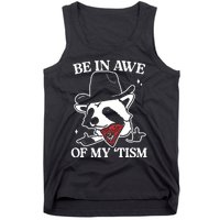 Be In Awe Of My Tism Retro Style Tank Top