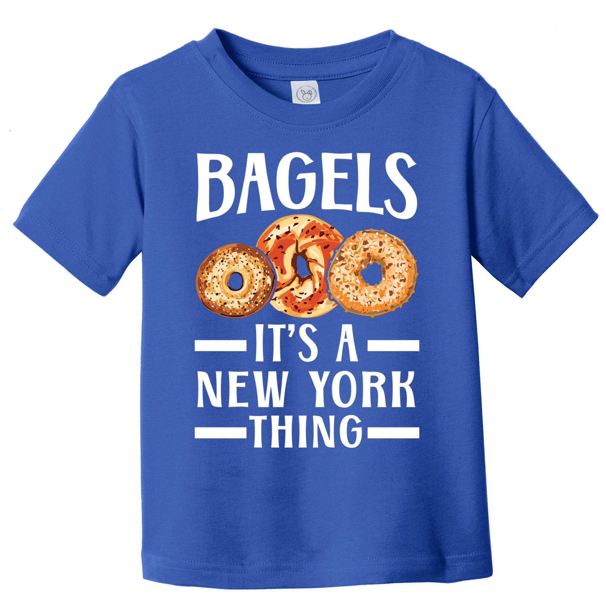 Bagels Its A New York Thing Food Lover Jewish Bagel Gift Toddler T-Shirt