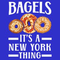 Bagels Its A New York Thing Food Lover Jewish Bagel Gift Toddler T-Shirt