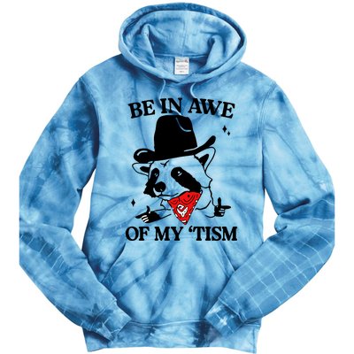 Be In Awe Of My Tism Retro Style Tie Dye Hoodie