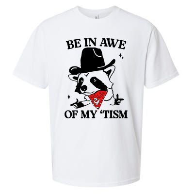 Be In Awe Of My Tism Retro Style Sueded Cloud Jersey T-Shirt