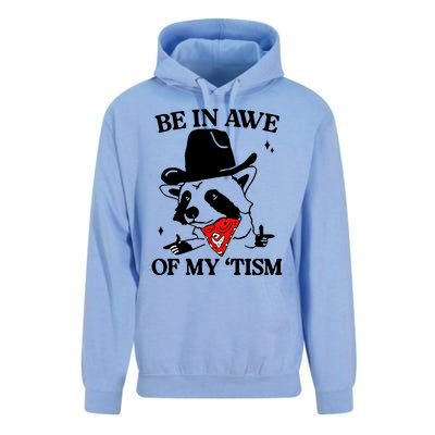 Be In Awe Of My Tism Retro Style Unisex Surf Hoodie