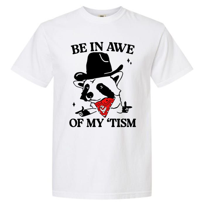 Be In Awe Of My Tism Retro Style Garment-Dyed Heavyweight T-Shirt