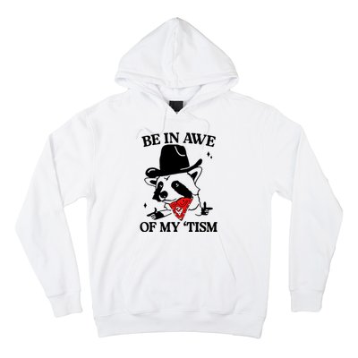 Be In Awe Of My Tism Retro Style Hoodie