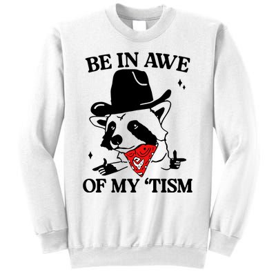 Be In Awe Of My Tism Retro Style Sweatshirt