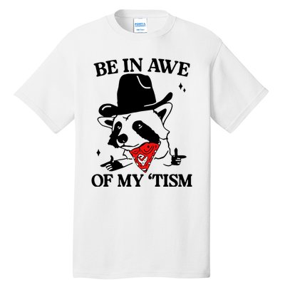 Be In Awe Of My Tism Retro Style Tall T-Shirt