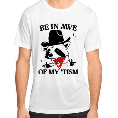 Be In Awe Of My Tism Retro Style Adult ChromaSoft Performance T-Shirt