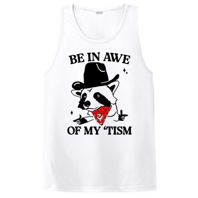 Be In Awe Of My Tism Retro Style PosiCharge Competitor Tank