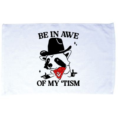 Be In Awe Of My Tism Retro Style Microfiber Hand Towel