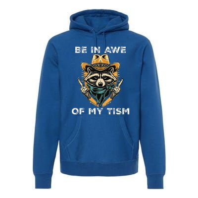 Be In Awe Of My Tism Autism Awareness Premium Hoodie