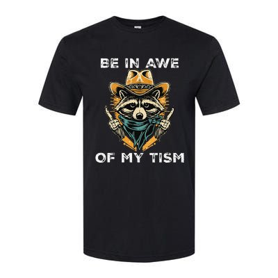 Be In Awe Of My Tism Autism Awareness Softstyle CVC T-Shirt