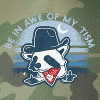 Be In Awe Of My Tism Funny Autism Awareness Legacy Tie Dye Trucker Hat