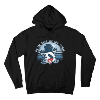 Be In Awe Of My Tism Funny Autism Awareness Hoodie