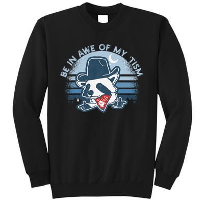 Be In Awe Of My Tism Funny Autism Awareness Sweatshirt