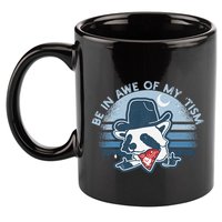 Be In Awe Of My Tism Funny Autism Awareness 11oz C Handle Ceramic Mug