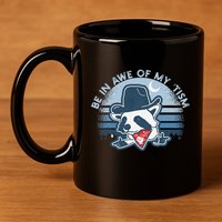 Be In Awe Of My Tism Funny Autism Awareness 11oz C Handle Ceramic Mug
