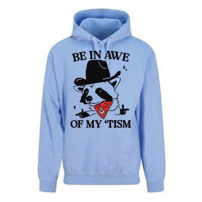 Be In Awe Of My Tism Funny Unisex Surf Hoodie