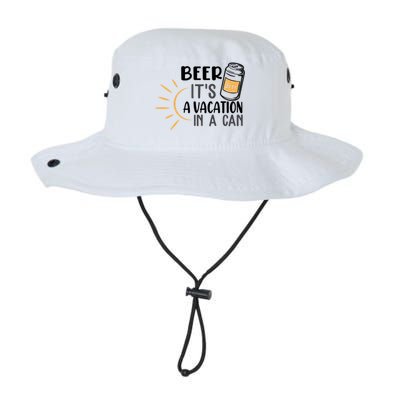 Beer ItS A Vacation In A Can National Beer Day Gift Legacy Cool Fit Booney Bucket Hat