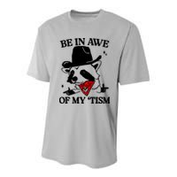 Be In Awe Of My Tism Youth Performance Sprint T-Shirt