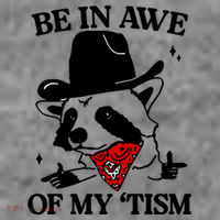 Be In Awe Of My Tism 7-Panel Snapback Hat
