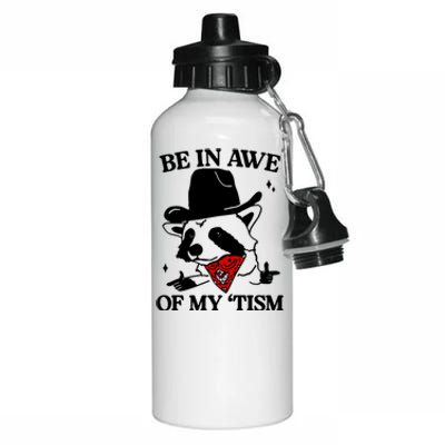 Be In Awe Of My Tism Aluminum Water Bottle