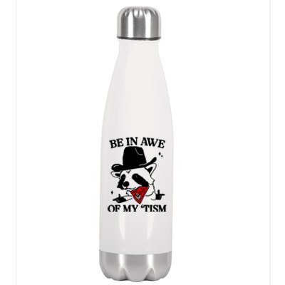 Be In Awe Of My Tism Stainless Steel Insulated Water Bottle