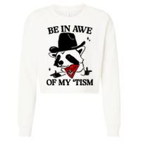 Be In Awe Of My Tism Cropped Pullover Crew